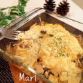 コク❤︎豆腐味噌マヨソース✨鶏・葱・茸焼き by Mariさん