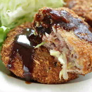 キャベツたっぷりメンチカツの作り方