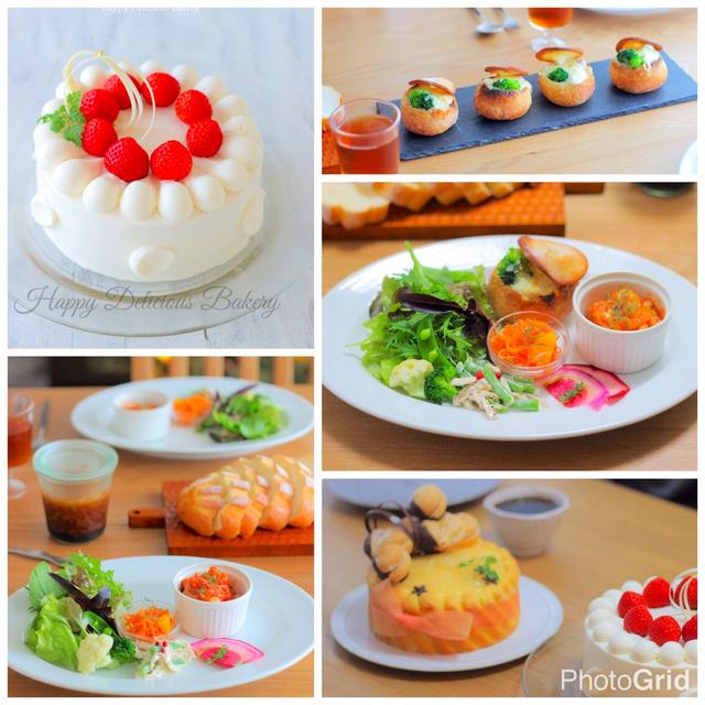クリスマスケーキを作る会のランチ編♪