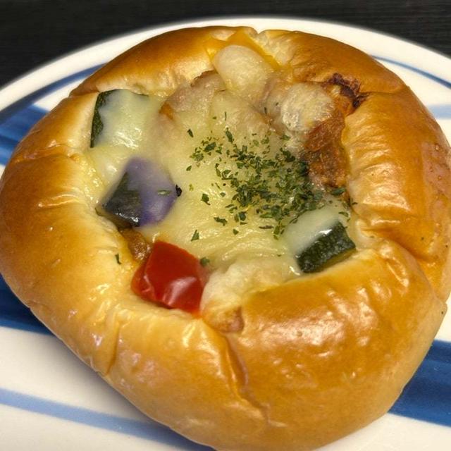 6.6【お家ごはん・朝】ベジボロネーゼパン❣️ﾃﾞｽ。