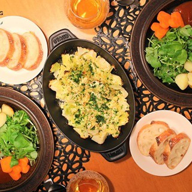 ストウブで『煮込みハンバーグ』なハッピーバレンタイン。