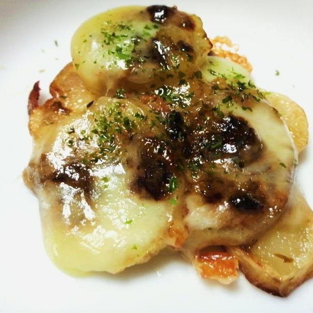超簡単！ポテトの海苔マヨチーズ焼き☆