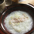 1206 鶏粥♡半ドン水曜日 朝ご飯