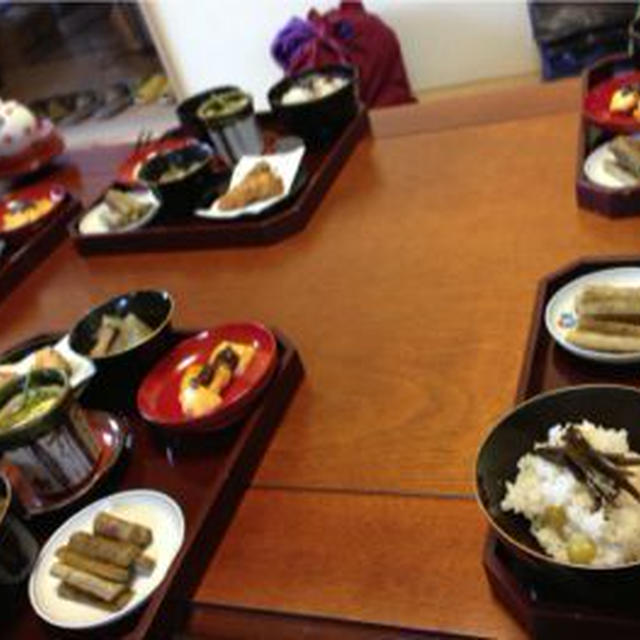 藤井まり先生の精進料理教室