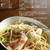 長ネギとベーコンのパスタ