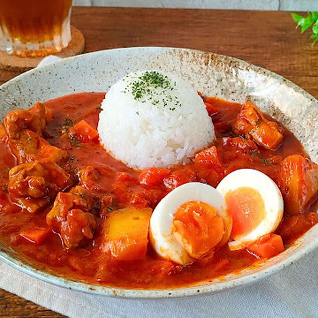 スパイスたっぷり！トマトカレーのレシピ