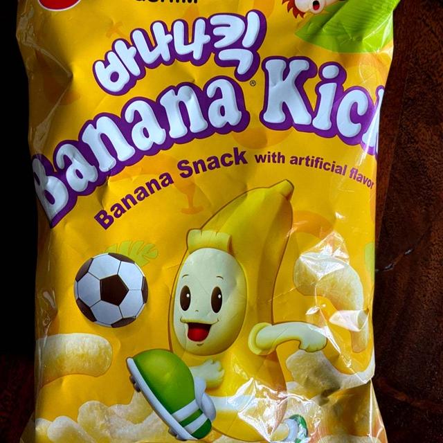 韓国のカール？バナナキックが美味しい〜