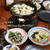 ◆牡蠣のアヒージョに残り物でおうちごはん♪