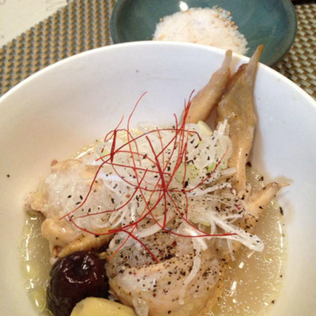 今日は初伏！なので「わが家の参鶏湯」。