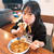 杏ちゃんの朝ご飯です！！