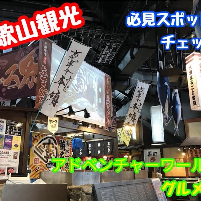 【観光】和歌山！白浜のスポットアドベンチャーワールドにとれとれ市場！