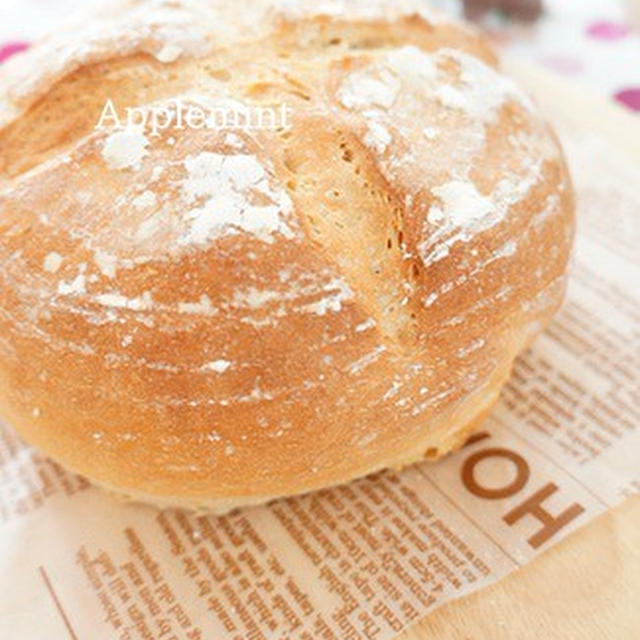 砂糖不使用♪麹ジャムで全粒粉カンパーニュ