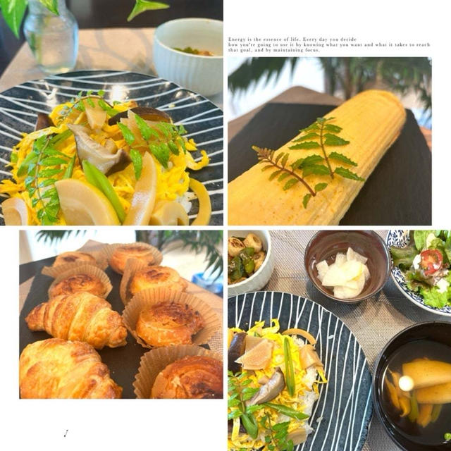 レッスンランチは筍で簡単バラちらし寿司です～レモンの花