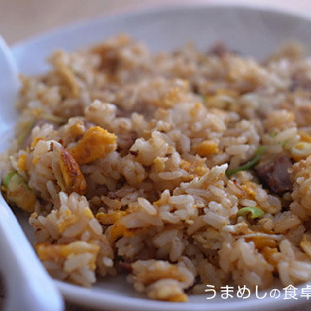 煮豚の炒飯