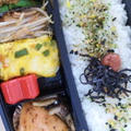 カラフルオムレツと鮭のバターソテーのお弁当☆