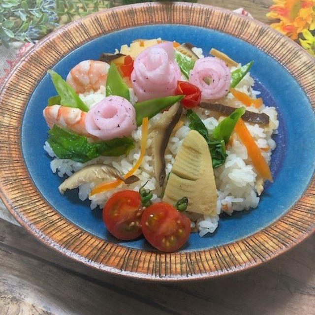 料理教室☆きまぐれランチ♪お花見にも彩りちらし寿司