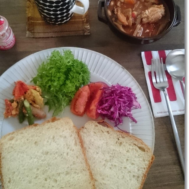 好みの焼成方法は。。。とイマイチ真四角豆乳食パン