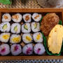 お漬物海苔巻き弁当〖おにぎり弁当〗    #手抜き弁当