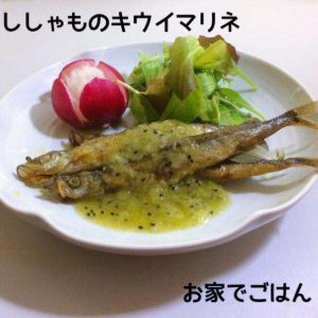 ししゃものキウイマリネ(風)