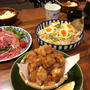 朝ごはんは晩御飯の残りをアレンジしました！