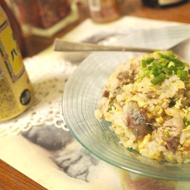 「さんまチャーハン」とか