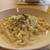 パスタの代わりにうどん！キャベツとあさりのクリームスープうどん