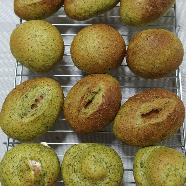 大根菜パン