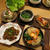ニトスキで石焼風ビビンバの晩ご飯　と　我が家で紅葉ライトアップ♪