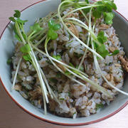 さんま水煮缶・まぜご飯