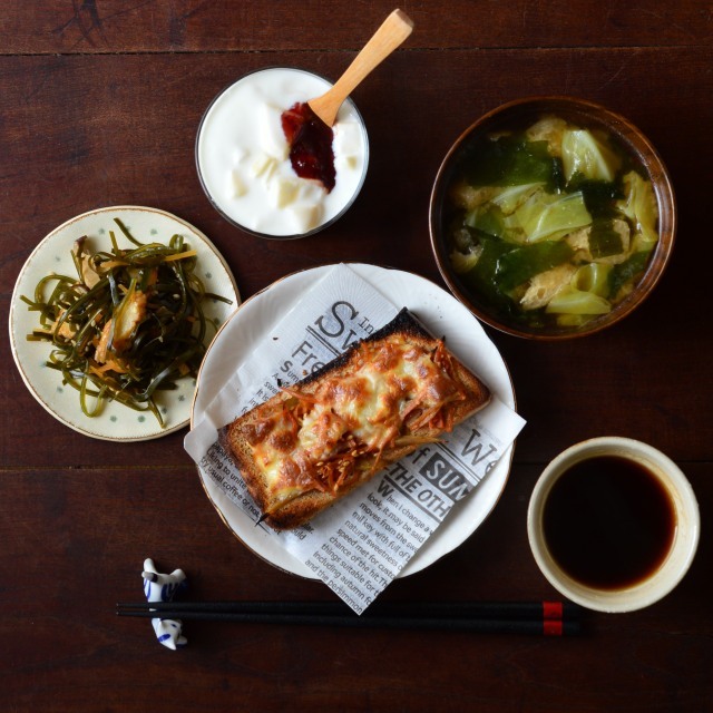 お腹の不調に立ち向かう　水溶性繊維質で まとめた朝ごはん