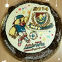 ♪Happy birthday♪ マリノスケのキャラチョコケーキ
