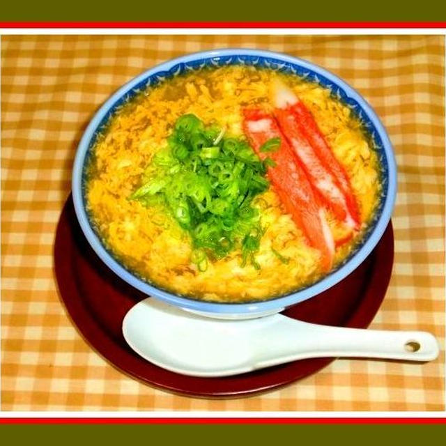 フランチは、卵とじ蕎麦
