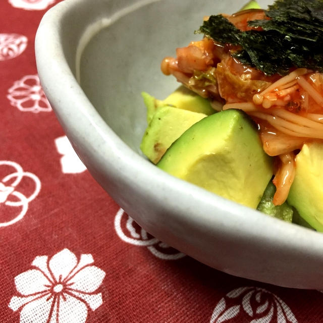 材料を切って和えるだけ！