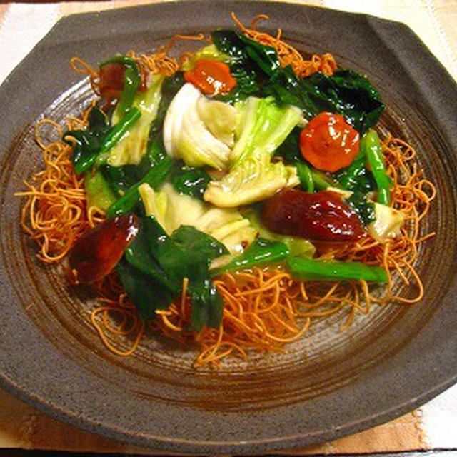大阪王将の「皿うどん」を作ってみました