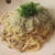 とろろ昆布と舞茸の和風明太子パスタ
