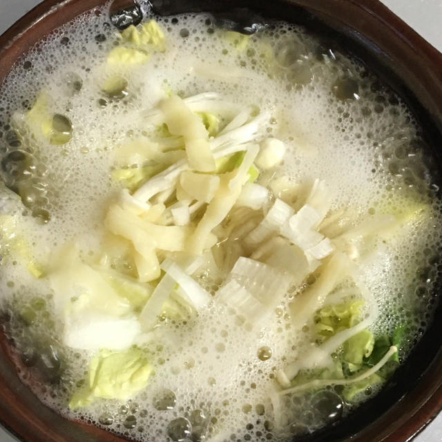 野菜チーズ粥