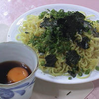 健康法師の　タレにチョイ足しで絶品ざるラーメン