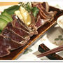 《居酒屋メニューde晩ご飯》鰹の土佐造り／五目煮／他