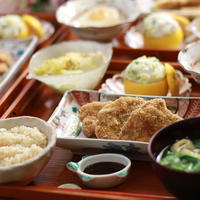 【レシピ】柚子釜のレンチンはんぺん豆腐蒸し。と　献立。　と　エール便と健康に幸せにしなくちゃ。