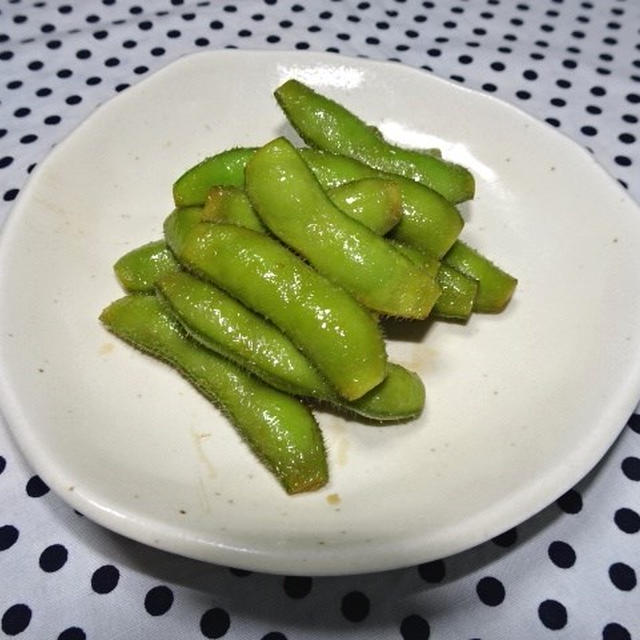 ★美味しい夏野菜の食べ方、枝豆とラタトゥーユです。★