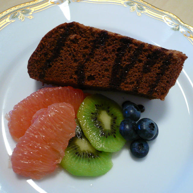 チョコレートシフォンケーキ！