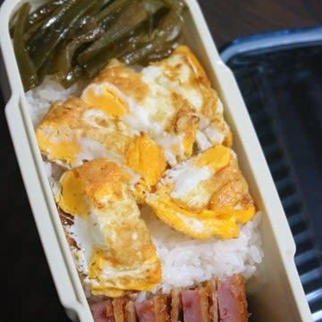 9月26日　　ハムカツ弁当