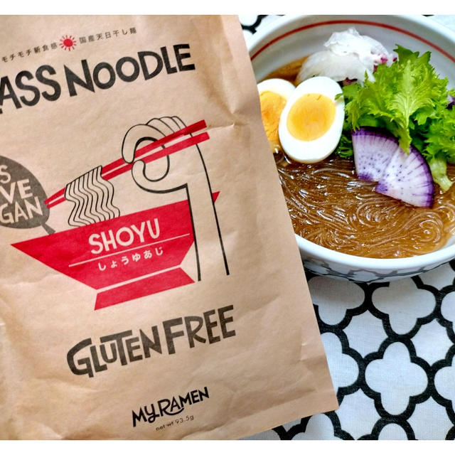 グルテンフリーのインスタント麺「My RAMEN」グラスヌードルを食べてみた！