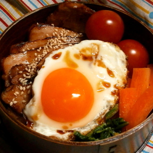 焼豚たまご飯弁当