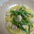 菜の花とほたてのクリームパスタ