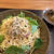 冷たいじゃこ山椒のパスタ
