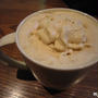 starbucksのコーヒー＆クリームラテ