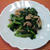 Simple is best!? ほうれん草と豚肉のしょうが風味炒め