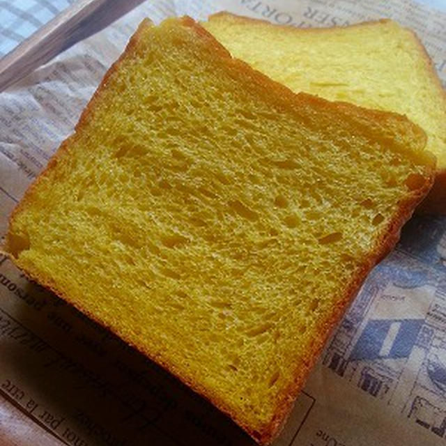 かぼちゃの食パン♪