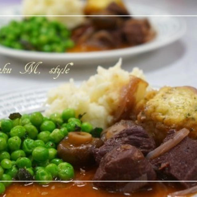 アサヒさん料理教室第三回目＊フランス・ブルゴーニュ地方煮込み料理